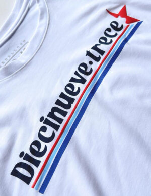 Camiseta Diecinueve trece